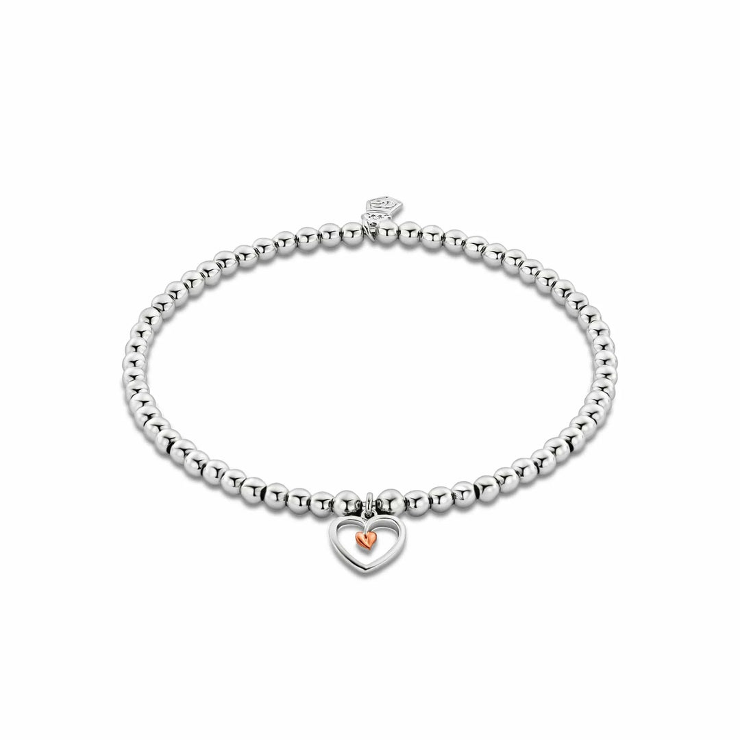 Clogau Tree of Life® Sterling Silver Heart Affinity Bracelet