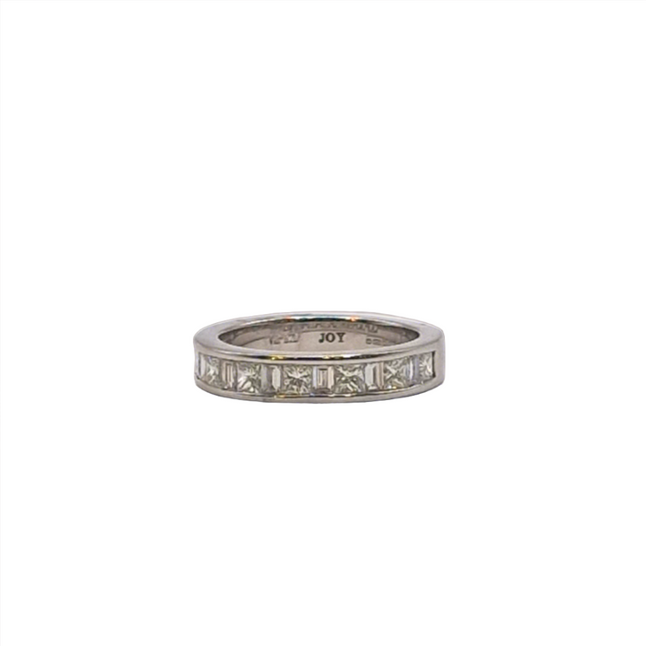 18ct White Gold Diamond Half Eternity Ring