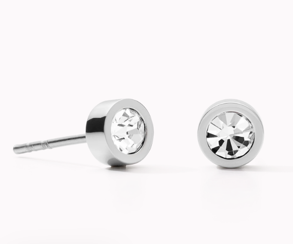 Coeur De Lion Sparkling Dot Earrings