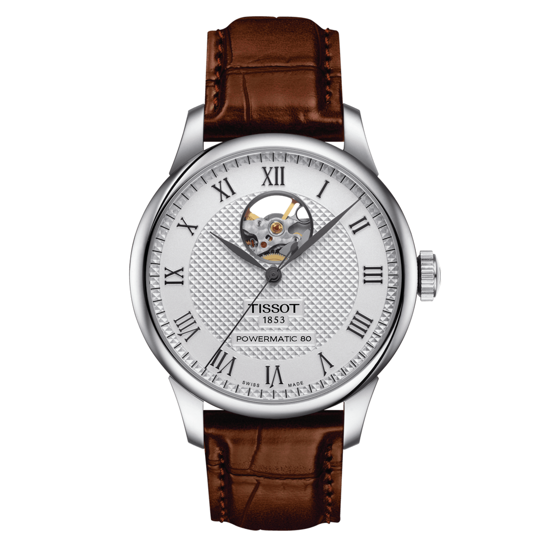 Tissot Le Locle Powermatic 80 open Heart Gents watch.