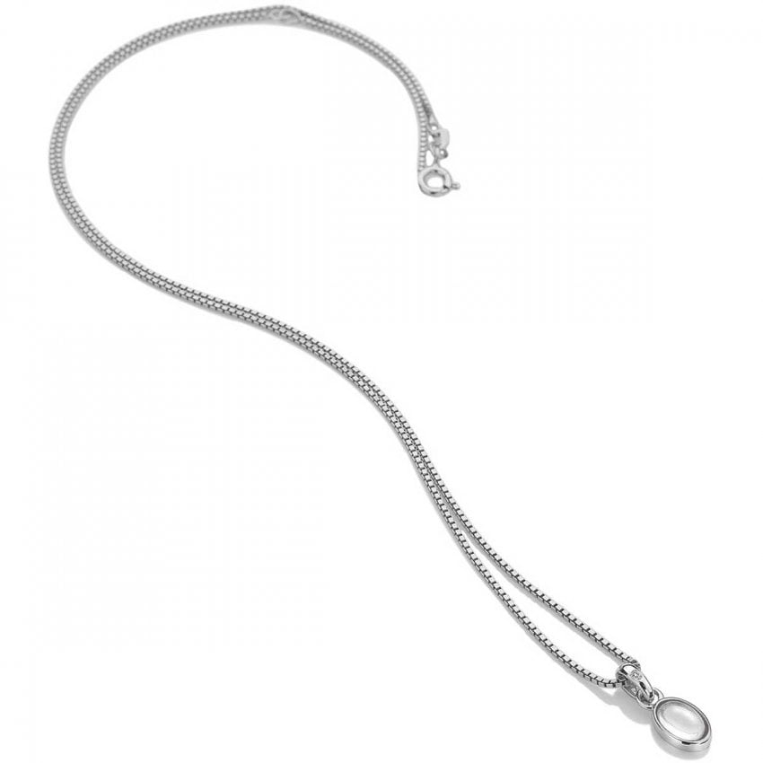 Hot Diamonds White Topaz April Birthstone Necklace