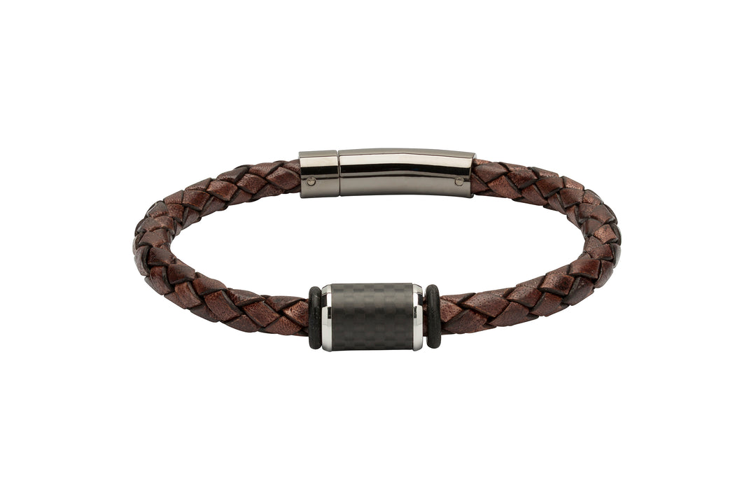 Dark Brown Leather Bracelet