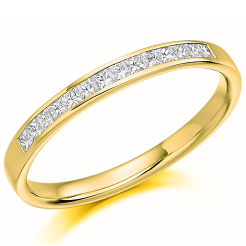 18ct Yellow Gold Diamond Set Ring