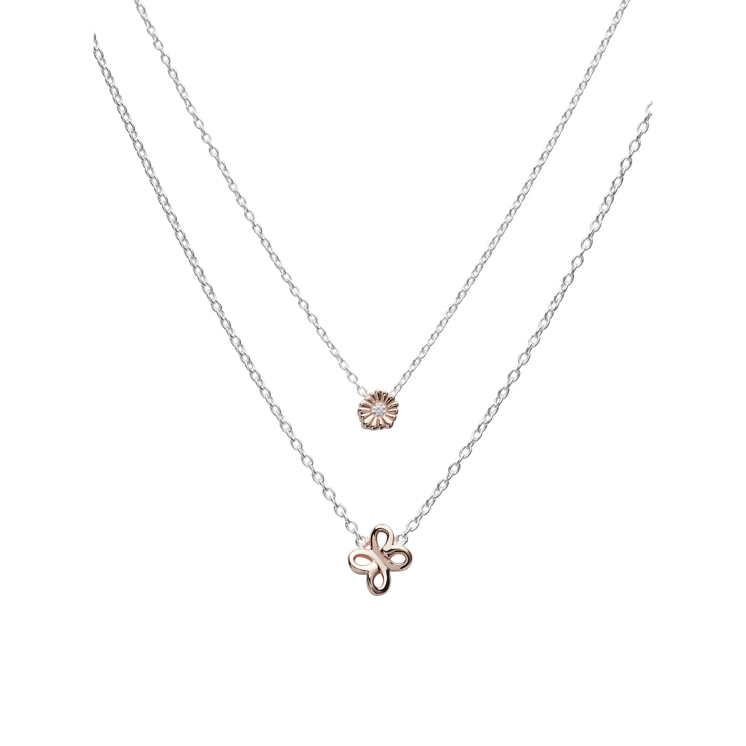 Unique Rose Gold Plated Necklace