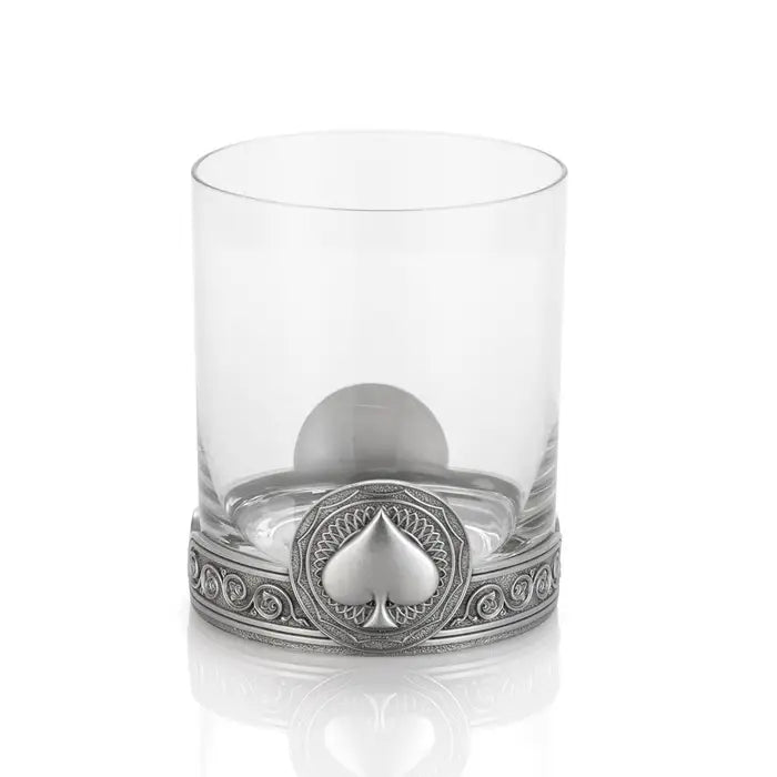 ROYAL SELANGOR Ace Spades Whisky Tumbler