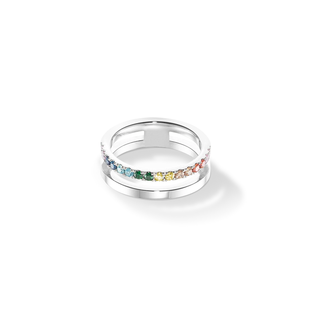 Coeur De Lion Eternal Unity Rainow Ring