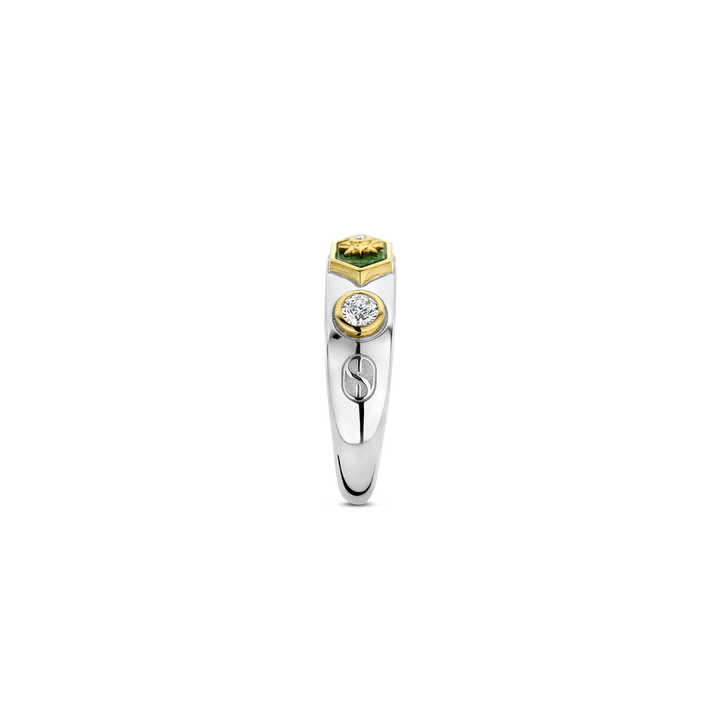 Ti Sento Crystal Ring