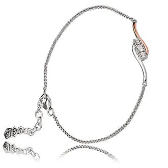 Clogau Silver & Swarovski  set bracelet