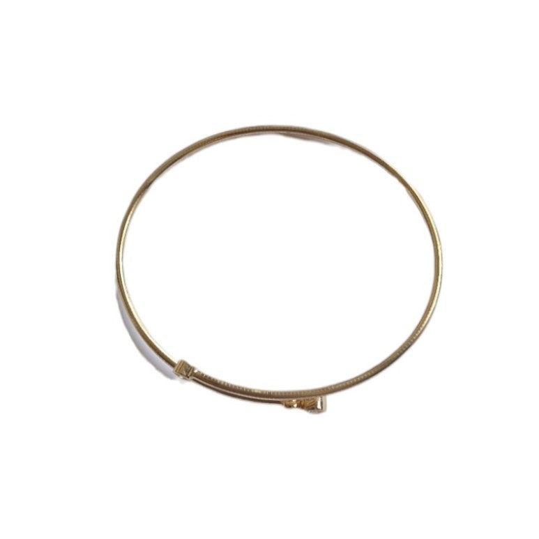 18ct Yellow Gold Diamond Bangle