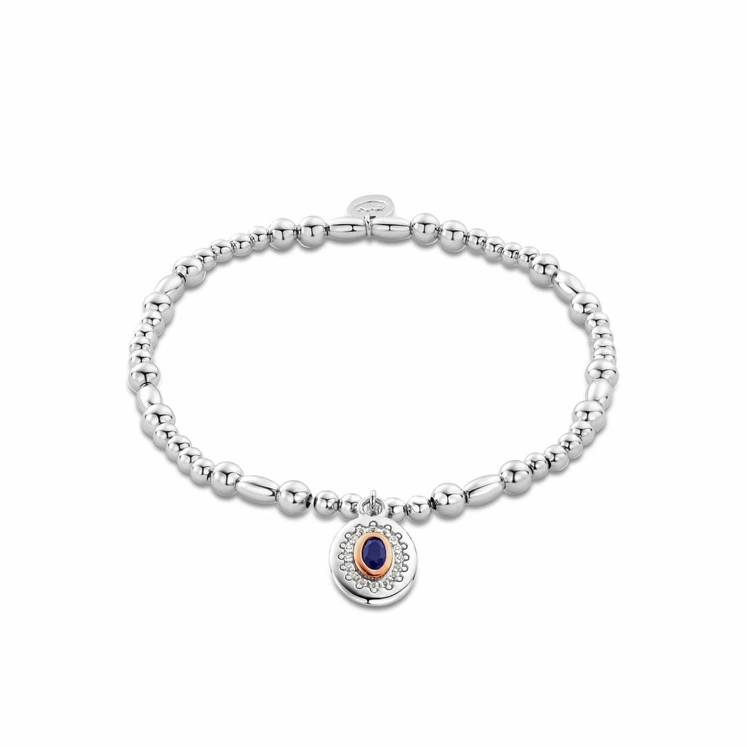 Clogau Royal Clogau® Sterling Silver Diana Affinity Bracelet with Sapphire & Topaz
