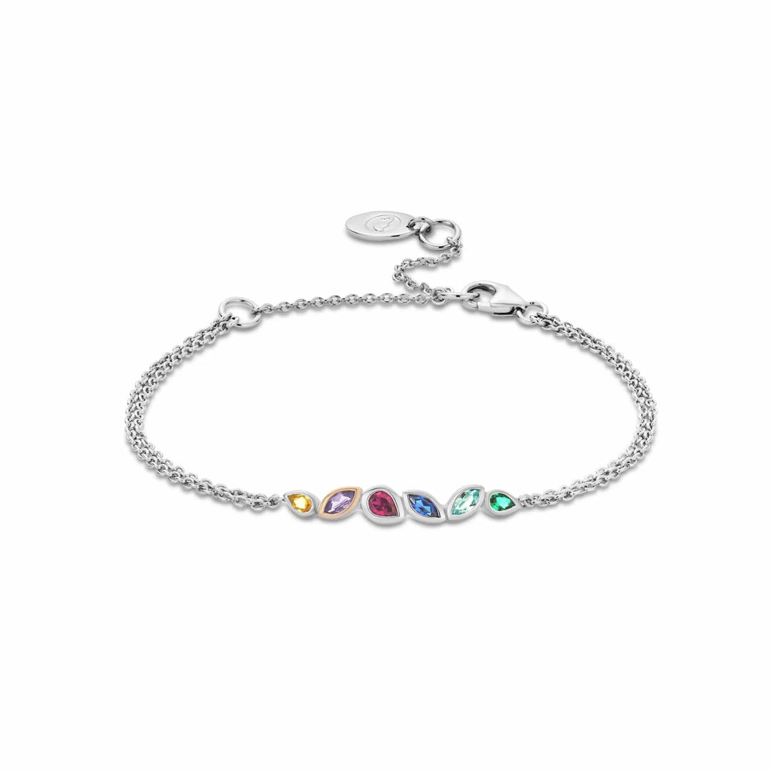 Clogau Cariad® Sterling Silver Lab-Grown Multi-Stone Bracelet