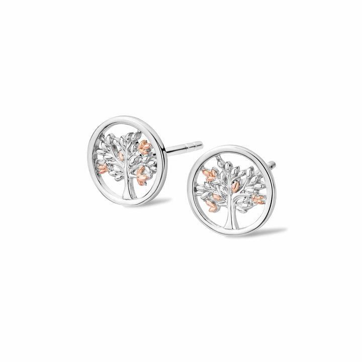 Clogau Tree of Life Sterling Silver Stud Earrings
