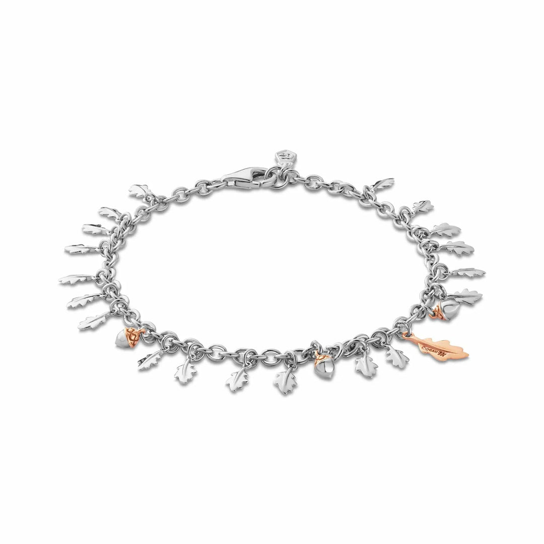 Clogau Royal Clogau® Sterling Silver Oak Leaf Bracelet