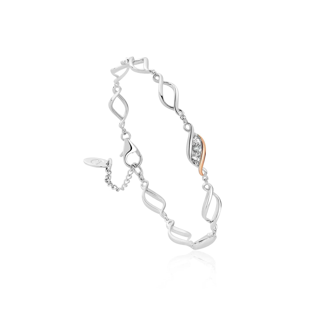 Clogau Multi Link Past Present Future Bracelet