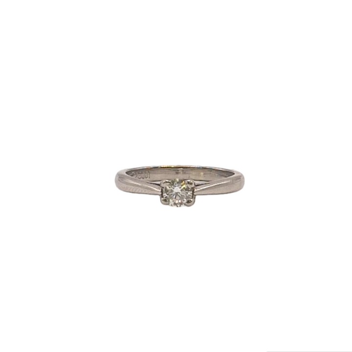 Platinum Solitaire Diamond Ring