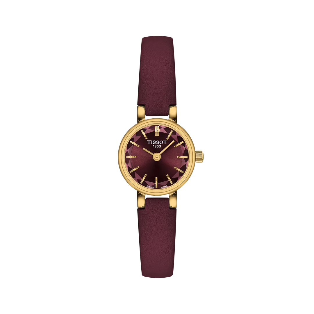 TISSOT LOVELY ROUND 19.5MM Bordeaux