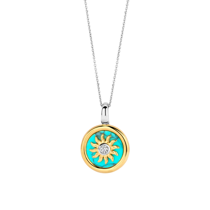 Ti Sento Eternal Sun Necklace with pendant