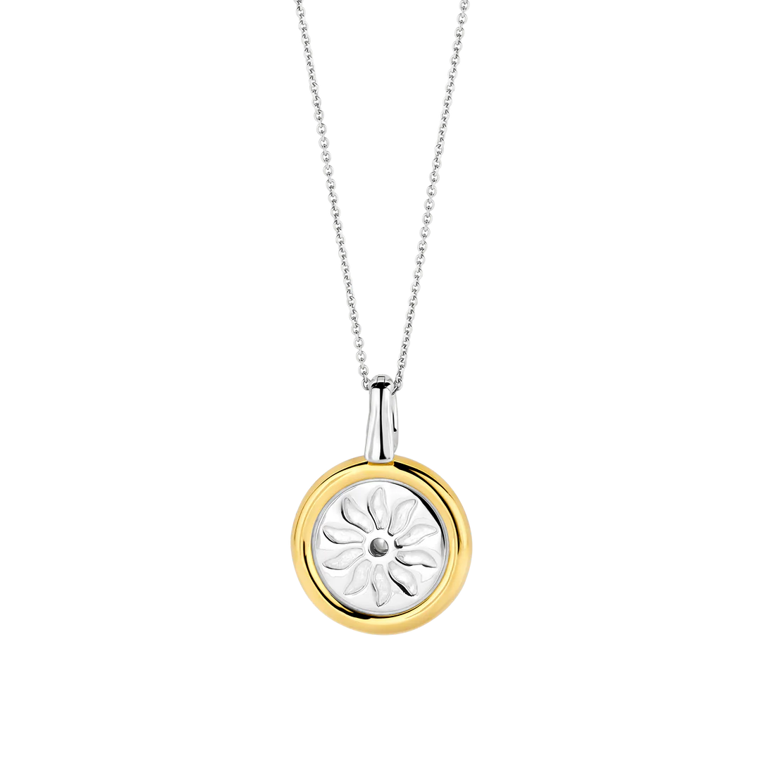 Ti Sento Sun Pendant & Chain