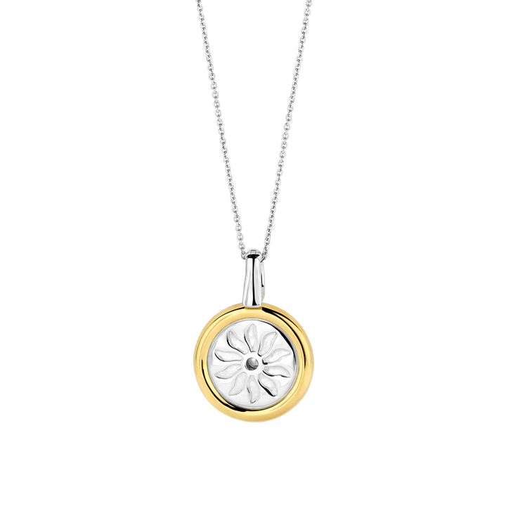 Ti Sento Sun Pendant & Chain