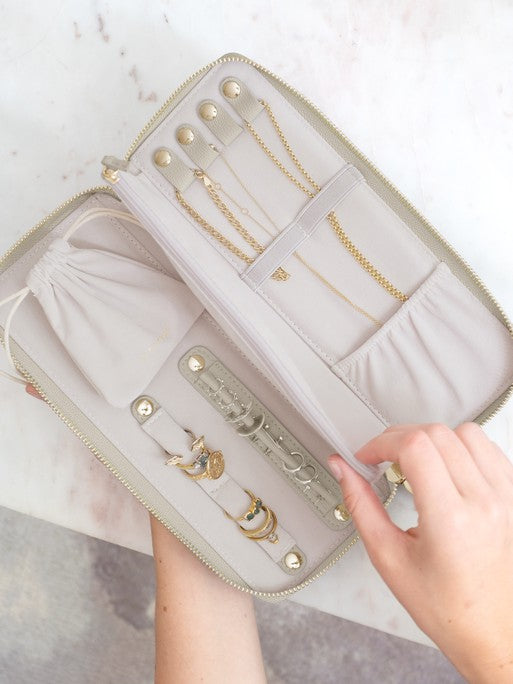 Stackers Oatmeal jewellery Roll