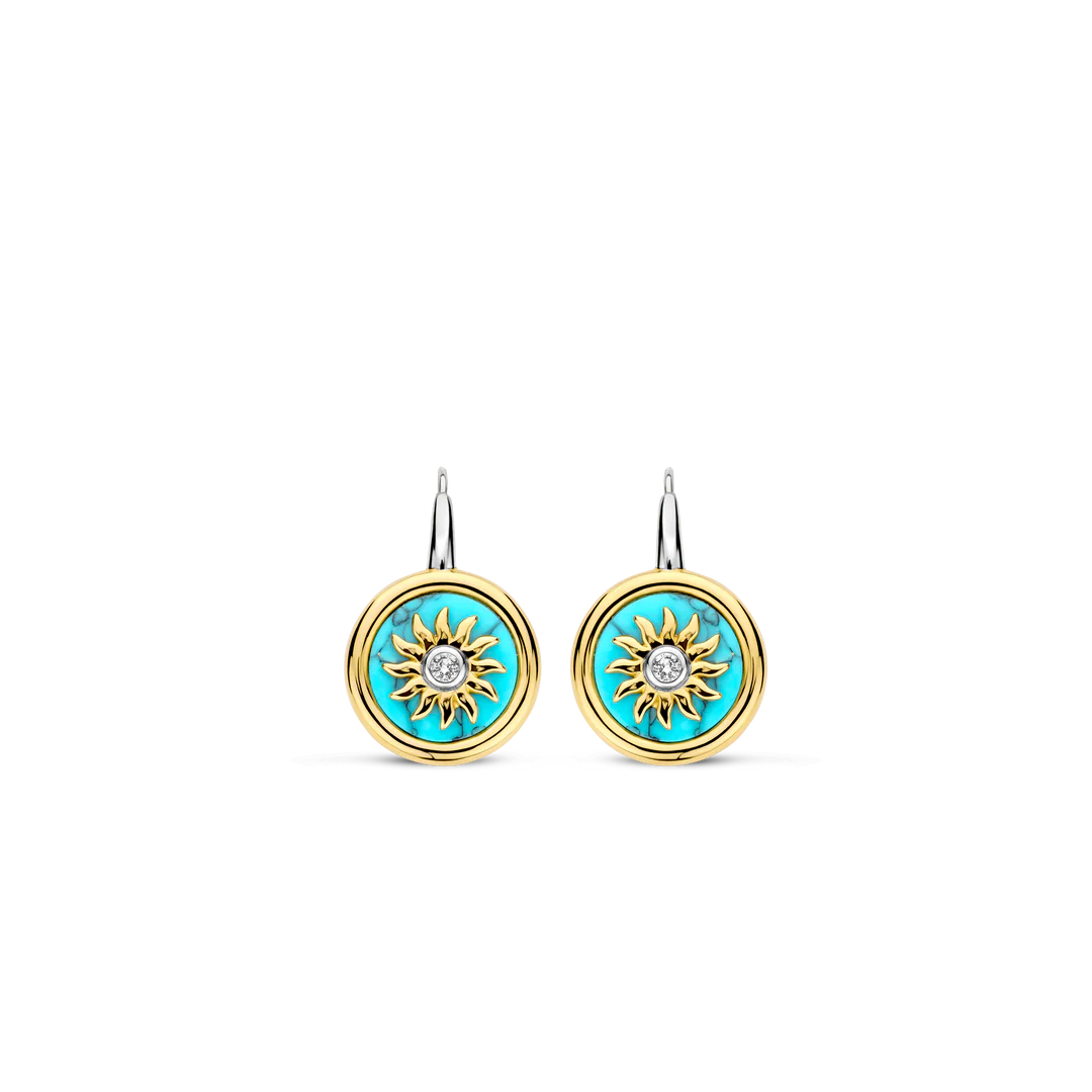 Ti Sento Sun Earrings