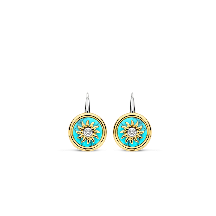 Ti Sento Sun Earrings