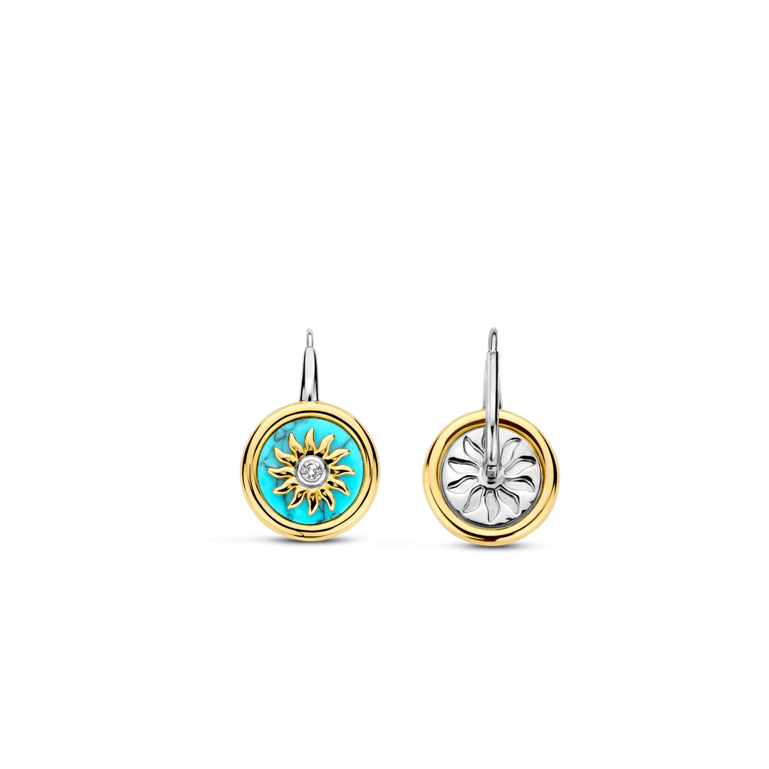 Ti Sento Sun Earrings