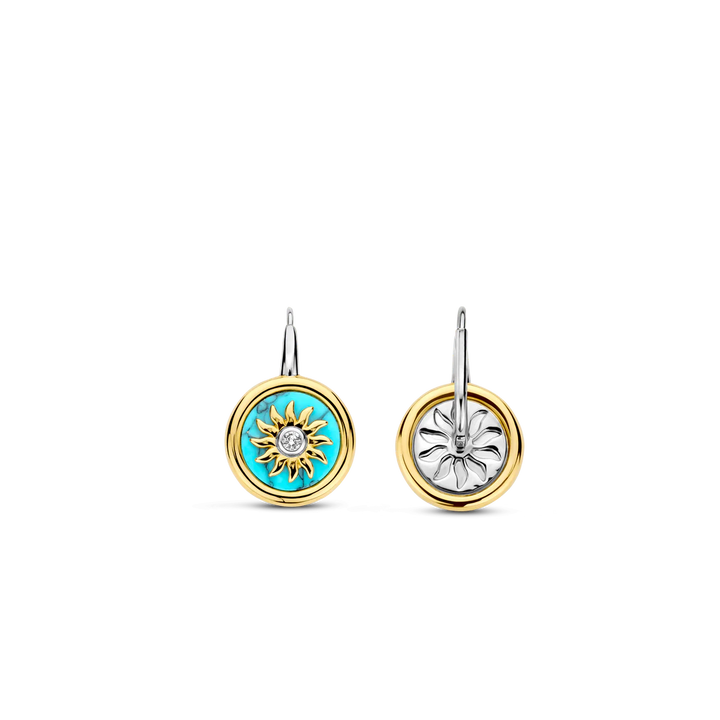 Ti Sento Sun Earrings