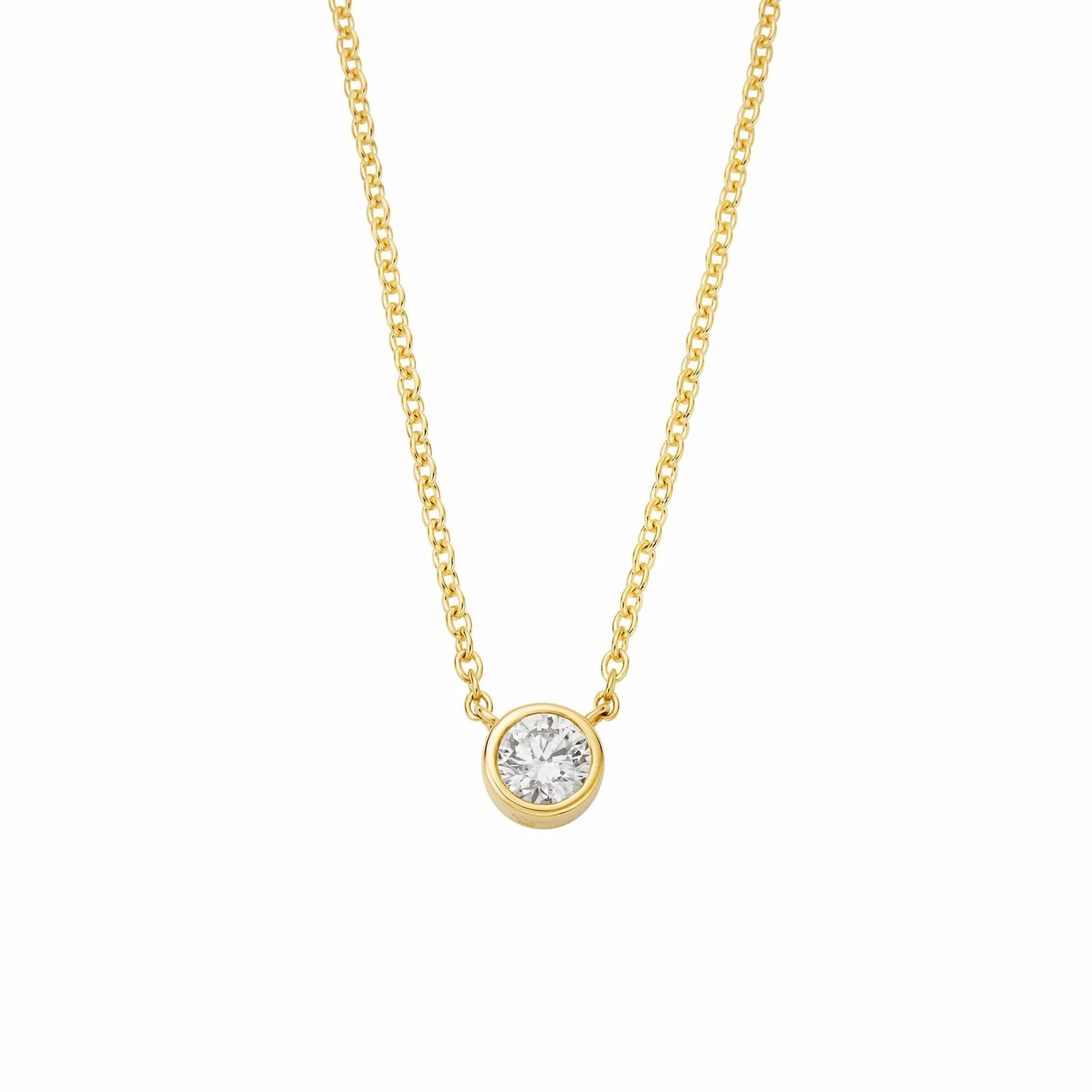 Clogau® Celebration 9ct Solid Gold Necklace with 0.5ct Lab-Grown Diamond