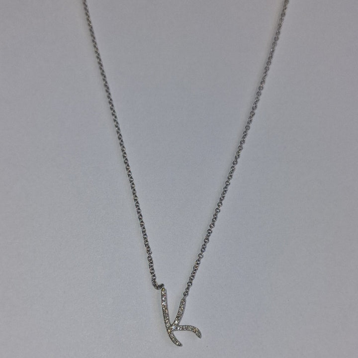 9ct White Gold Pendant