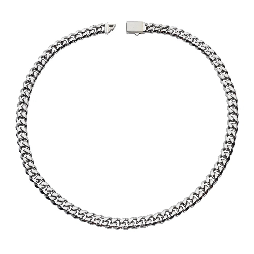 Unique & Co Men's Steel Curb Necklace 50cm