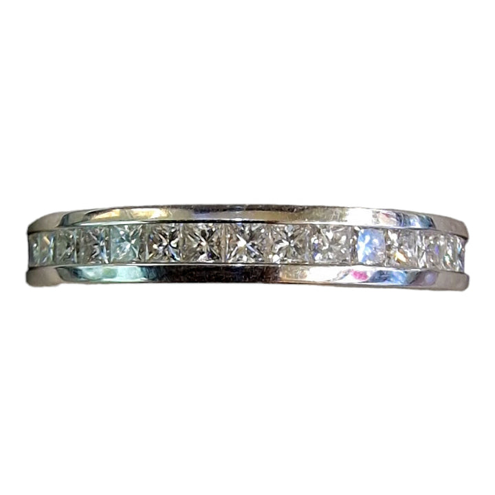 18ct White Gold Full Eternity Ring