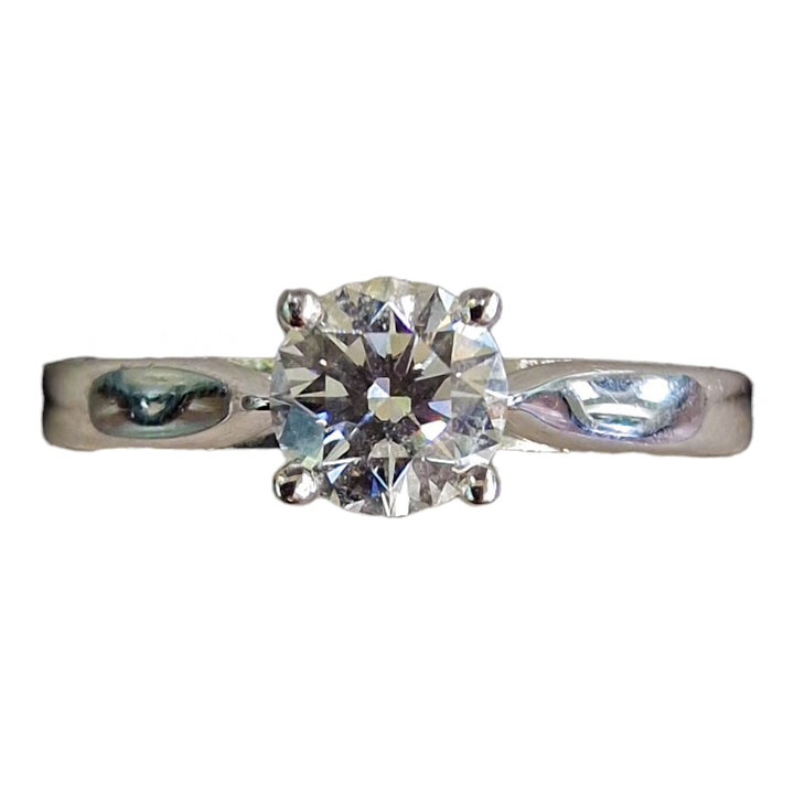 Platinum Solitaire Diamond Ring