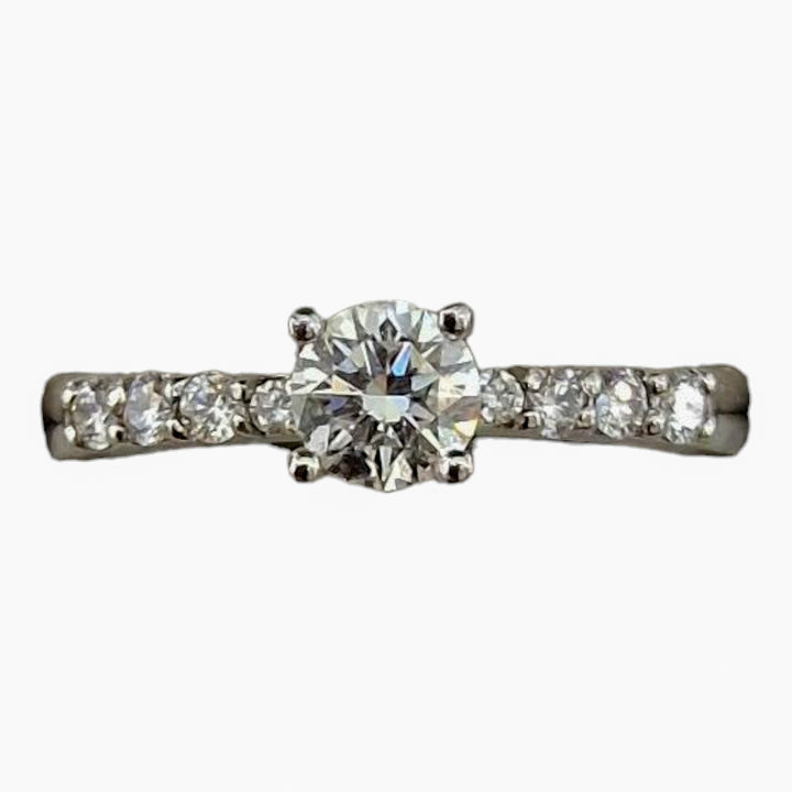 Platinum Solitaire Diamond Ring