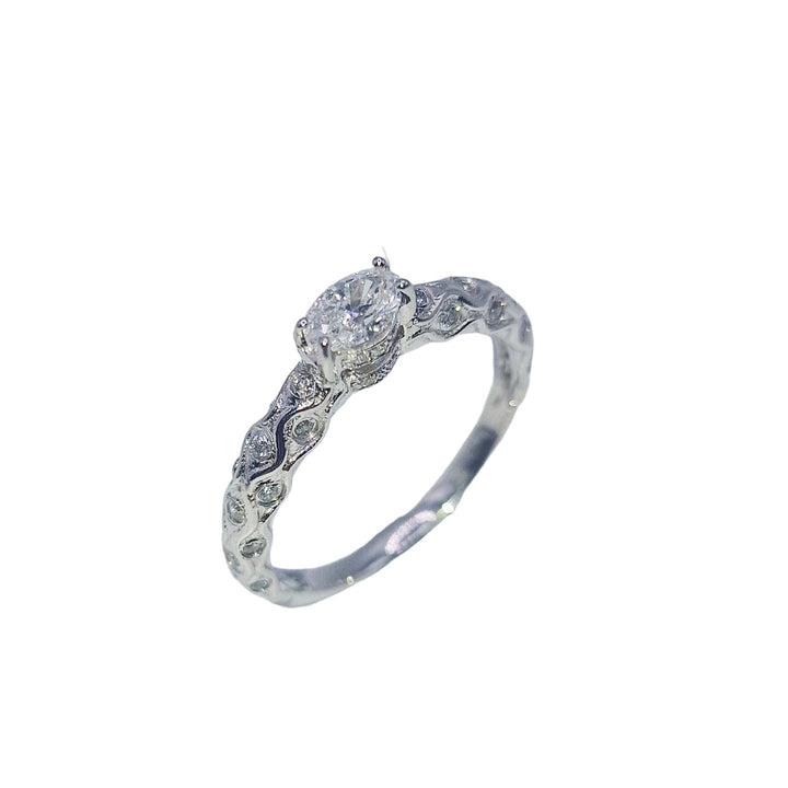 Platinum Marquise Cut Diamond Ring