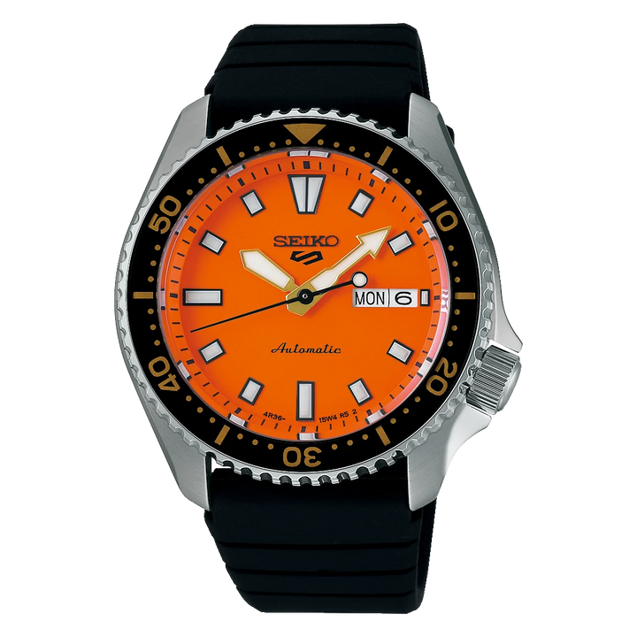 Seiko 5 Sports SKX Redux in Daichi Orange Watch