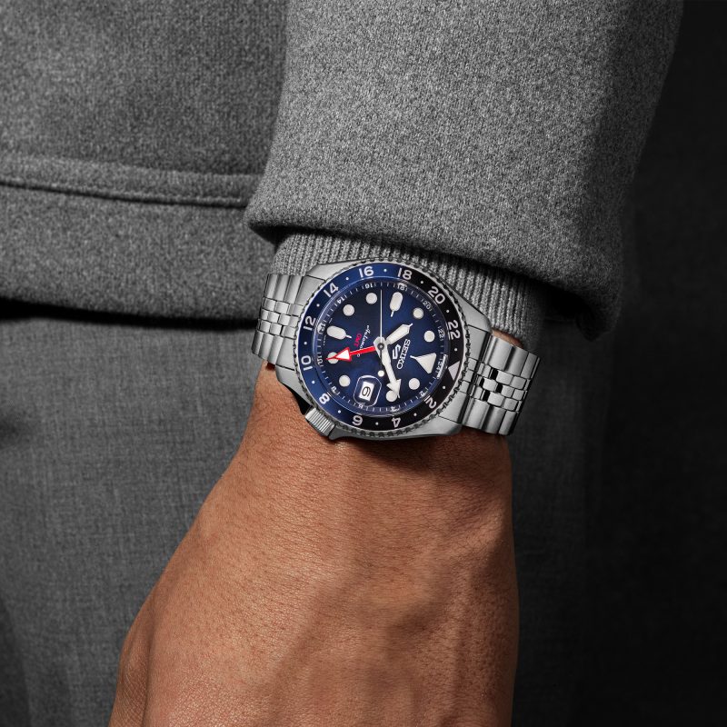 Seiko 5 Sports Blueberry Watch