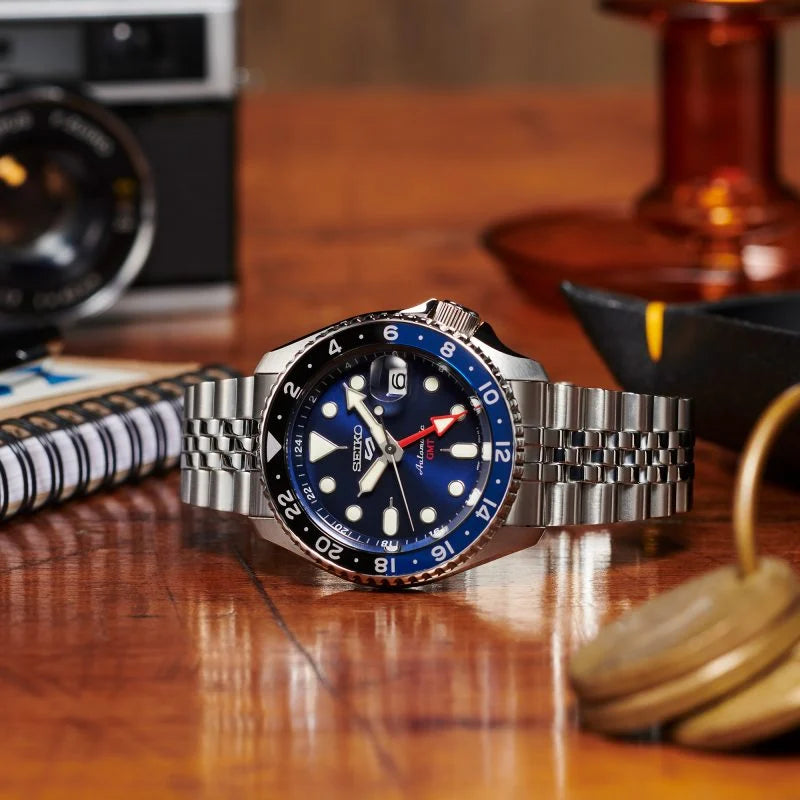Seiko 5 Sports Blueberry Watch