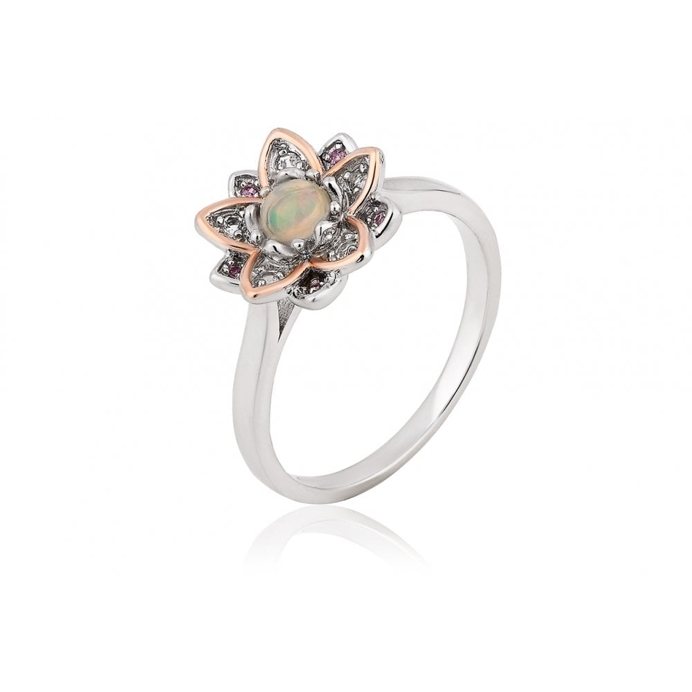 Clogau Lotus Opal & Topaz Ring