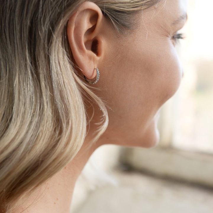 Hot Diamonds Constant Loop Earrings