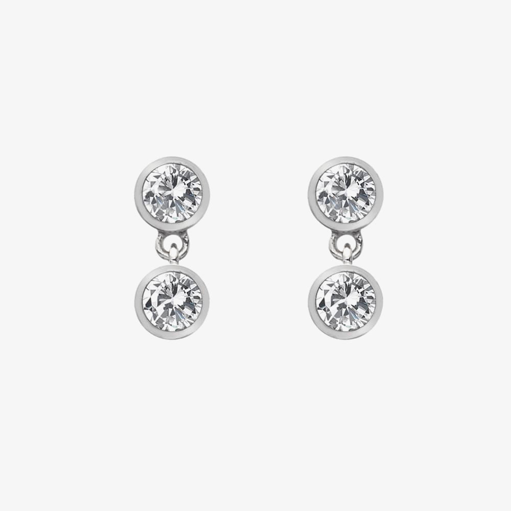 Hot Diamonds Tender Double Drop Earrings