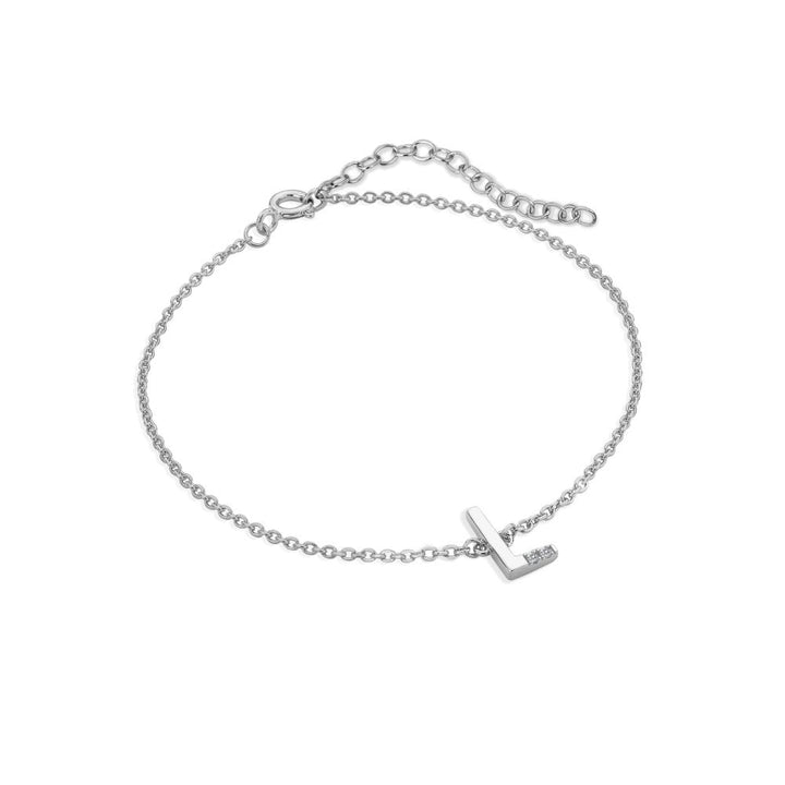 Hot Diamonds Letter L Bracelet