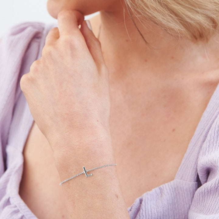 Hot Diamonds Letter L Bracelet