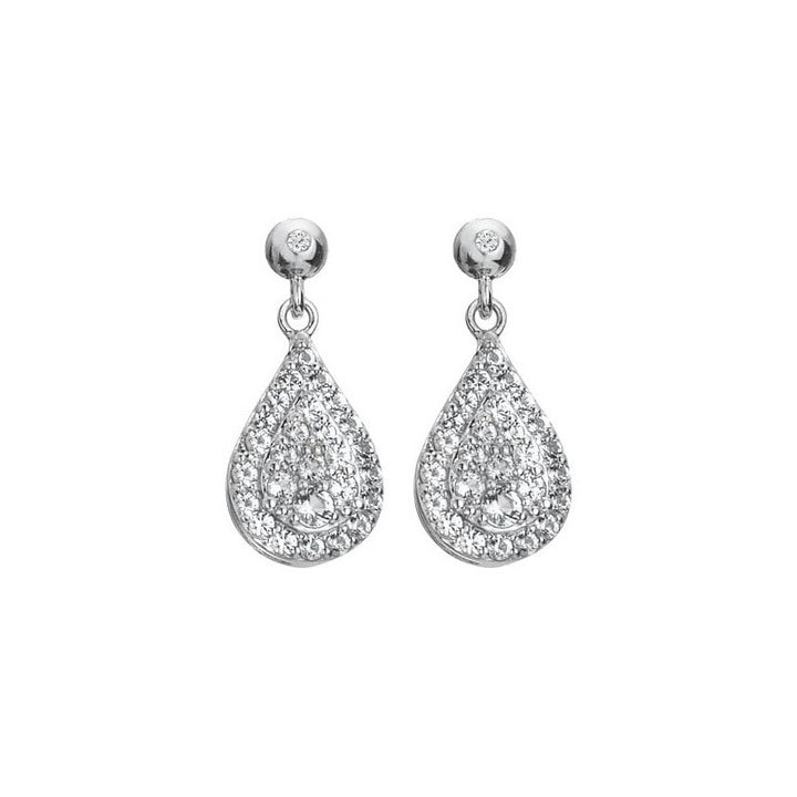 Hot Diamonds Glimmer Teardrop Earrings