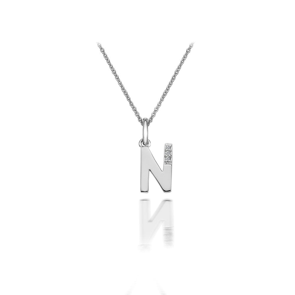 Hot Diamonds INITIAL PENDANT - LETTER N