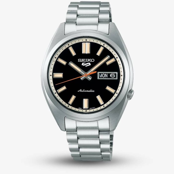5 Sports SNXS Deep Black Wash Watch SRPK89K1