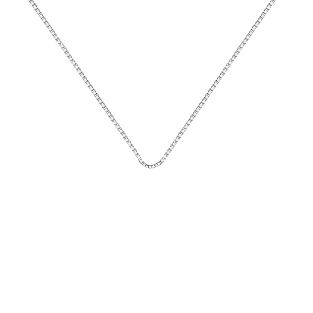 Hot Diamond Silver Box Chain