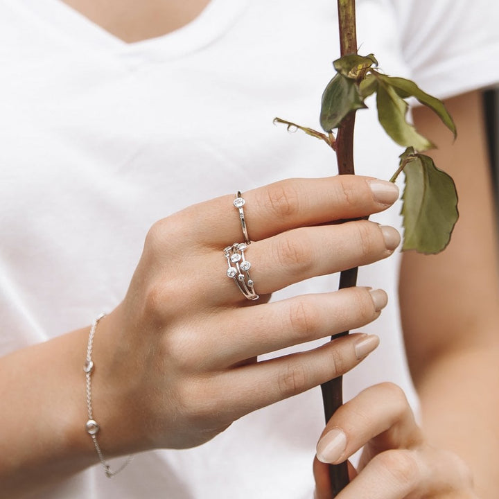 Hot Diamonds Tender Statement Ring