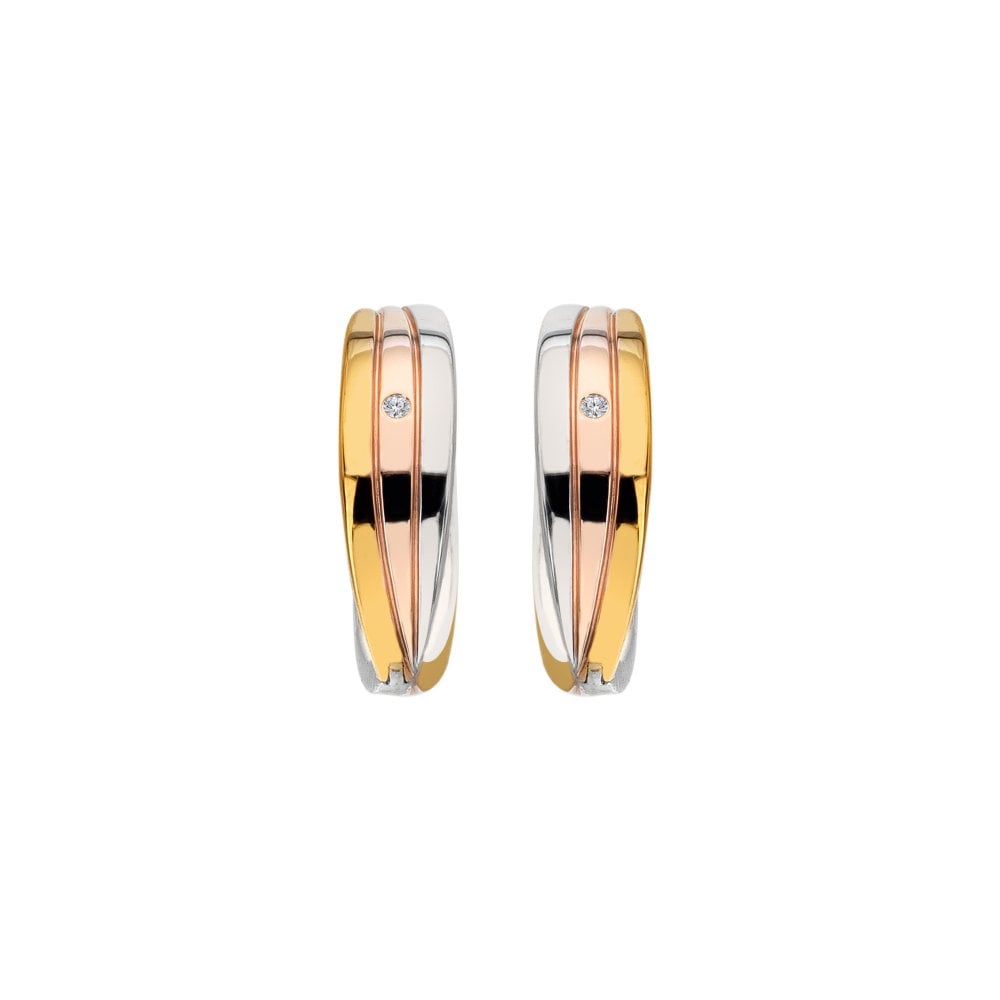 Hot Diamonds Trio Hoop Earrings