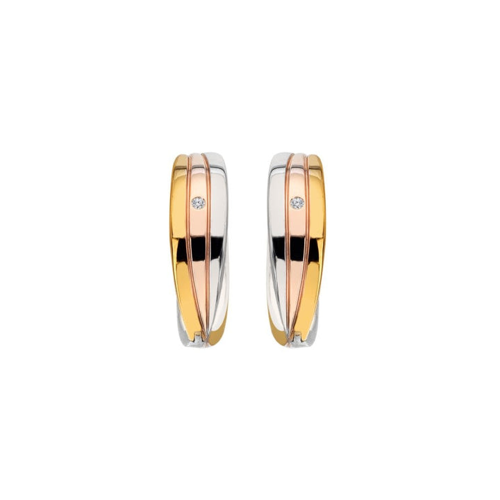 Hot Diamonds Trio Hoop Earrings